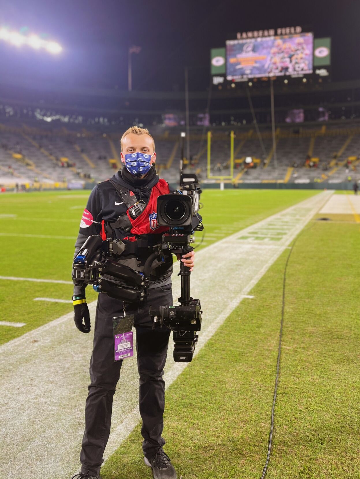 Kenton Barber Lambeau Field